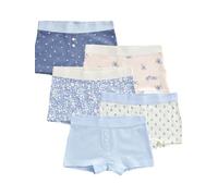 NEXT Fille Boxer, Lot de 5 Bleu 5 Ans-6 Ans