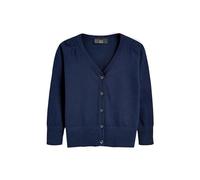 next Fille Cardigan à col V (3 à 16 Ans) Bleu Marine 11 Ans