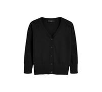 NEXT Fille Cardigan à col en V en Coton Riche en Coton Noir 16 Ans