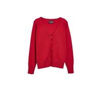 NEXT Fille Cardigan à col en V en Coton Riche en Coton Rouge 16 Ans