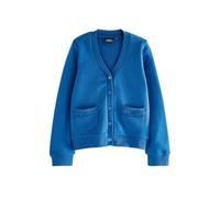 NEXT Fille Cardigan pour l'école en Jersey de Coton Majoritaire avec Poches | Coupe standard