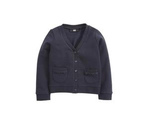 NEXT Fille Cardigan pour l'école en Jersey de Coton Majoritaire avec Poches | Coupe standard