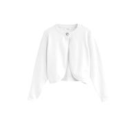 NEXT Fille Cardigan Style boléro pour Grandes Occasions Blanc 7 Ans-8 Ans