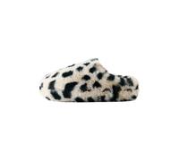 Next Fille Chaussons style mules en fourrure synthétique Animal Print 32