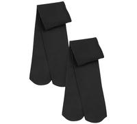 NEXT Fille Collants d'école 100 deniers, lot de 2 Noir 5 Ans-6 Ans