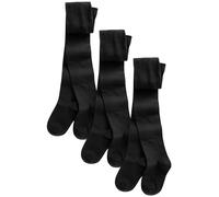 NEXT Fille Collants pour l'école en coton majoritaire, lot de 3 Noir 15 Ans-16 Ans