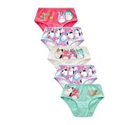 NEXT Fille Culotte Squishmallow 100% Coton, Lot de 5 Rouge/Vert 13 Ans-14 Ans