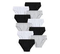NEXT Fille Culottes Coupe Bikini, Lot de 10 Noir/Blanc 15 Ans-16 Ans