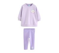 NEXT Fille Ensemble legging et sweat Aristochats Disney Violet lilas 18 Mois-24 Mois