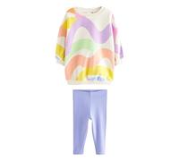 Next Fille Ensemble sweat et legging Rainbow 4 Ans