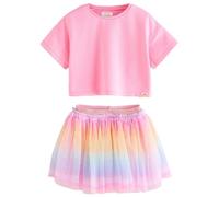 NEXT Fille Ensemble tutu et haut Rainbow/Pink 5 Ans-6 Ans