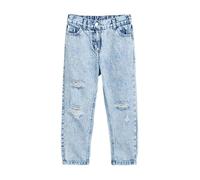 NEXT Fille Jean Mom 100% Coton | Coupe standard, Taille mi-haute, Fermeture boutonnée, Jambe droite