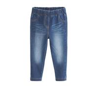 NEXT Fille Jegging à Taille élastique, Lot de 1 Jean Bleu Moyen 4 Ans