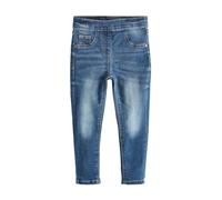 NEXT Fille Jegging Super Skinny | Jegging à enfilage facile, Coupe standard, Taille mi-haute, Fermeture boutonnée