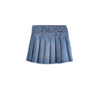 NEXT Fille Jupe plissée en Denim Bleu Moyen 9 Ans