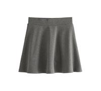 NEXT Fille Jupe-Short pour l'école à Enfiler en Jersey Stretch Gris 10 Ans