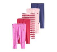 NEXT Fille Legging côtelé, Lot de 5 Pink Berry 3 Ans-4 Ans