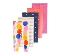 NEXT Fille Legging côtelé, Lot de 5 Rainbow 6 Ans-7 Ans