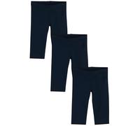 NEXT Fille Legging Court, Lot de 3 Bleu Marine 6 Ans