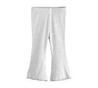 NEXT Fille Legging évasé côtelé Gris 3 Ans