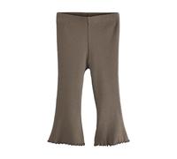 NEXT Fille Legging évasé côtelé Vert Kaki 2 Ans