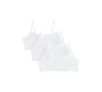 NEXT Fille Lot de 3 Hauts Courts à Bretelles Blanc 15 Ans-16 Ans