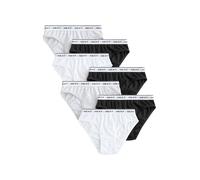 NEXT Fille Lot de 7 Culottes Coupe Bikini Noir/Blanc/Gris 11 Ans-12 Ans