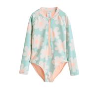 NEXT Fille Maillot de Bain à Manches Longues Blue Floral 6 Ans