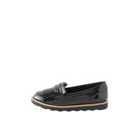 NEXT Fille Mocassins d’écolier à Glands Black Patent 32.5
