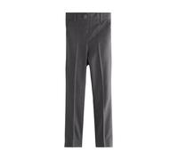 NEXT Fille Pantalon sans Pinces uni à Enfiler pour l’école Gris 10 Ans