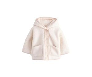 NEXT Fille Polaire à boutons-pression Crème 5 Ans-6 Ans