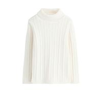 NEXT Fille Pull col roulé Ecru White 5 Ans-6 Ans