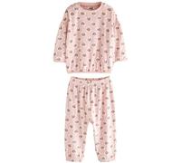 NEXT Fille Pyjamas en Polaire Confortable Cath Kidston Rose 5 Ans-6 Ans