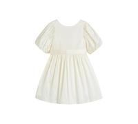 NEXT Fille Robe à Fleurs avec nœud en Taffetas Ivoire 12 Mois-18 Mois