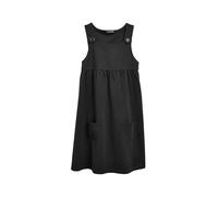 NEXT Fille Robe Chasuble d’école en Jersey Stretch Noir 7 Ans