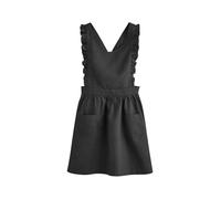 NEXT Fille Robe Chasuble d'école à Volants Gris 6 Ans