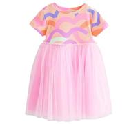 NEXT Fille Robe de soirée en Tulle Rainbow Pink 5 Ans