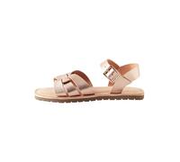 NEXT Fille Sandales tissée en cuir Rose Gold 32
