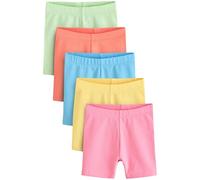 NEXT Fille Short Cycliste, Lot de 5 Multi Bright 6 Ans-7 Ans