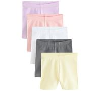 NEXT Fille Short Cycliste, Lot de 5 Multi-Couleurs 4 Ans-5 Ans