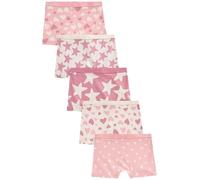 NEXT Fille Shorty Long imprimé, Lot de 5 Rose 7 Ans-8 Ans