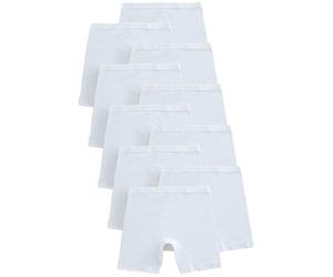 NEXT Fille Shorty Long, Lot de 10 Blanc 2 Ans-3 Ans