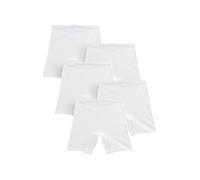 NEXT Fille Shorty Long, Lot de 5 | Coupe standard, Taille mi-haute