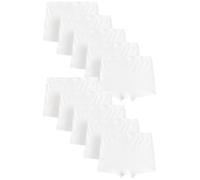 NEXT Fille Shorty, Lot de 10 Blanc 7 Ans-8 Ans
