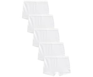 NEXT Fille Shorty, Lot de 5 Blanc 11 Ans-12 Ans