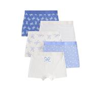 NEXT Fille Shorty, Lot de 5 | Coupe standard, Taille mi-haute