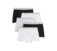 NEXT Fille Shorty, Lot de 5 | Slips courts taille haute en coton extensible, lot de 5