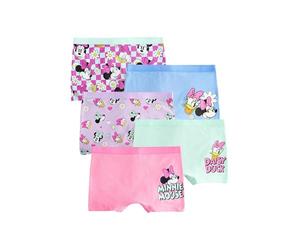 NEXT Fille Shorty Minnie Mouse, Lot de 5 Pink/Purple 7 Ans-8 Ans