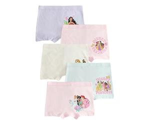 NEXT Fille Shorty Princesse Disney, Lot de 5 Pink/Purple 3 Ans-4 Ans