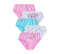 NEXT Fille Slip Peppa Pig, Lot de 5 | Coupe standard, Taille mi-haute, 100 % coton